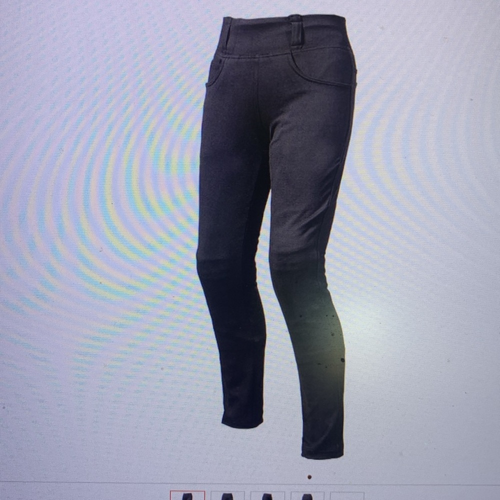 🏍️ Street&Steel Motorcycle Leggings cotton poly stretchy incl knee pads 2short